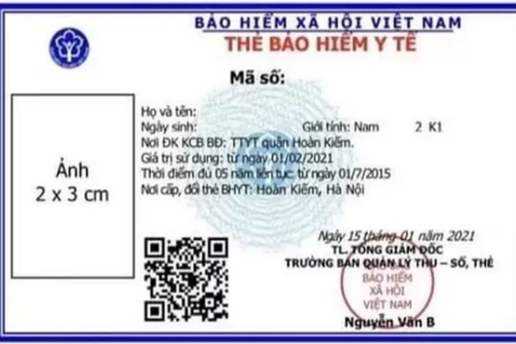 Đề nghị nhắn tin thông báo hết hạn thẻ BHYT - 1