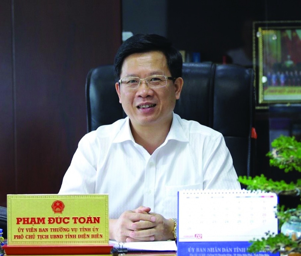 ông Phạm Đức Toàn - Ủy viên Ban Thường vụ Tỉnh ủy - Phó Chủ tịch UBND tỉnh Điện Biên