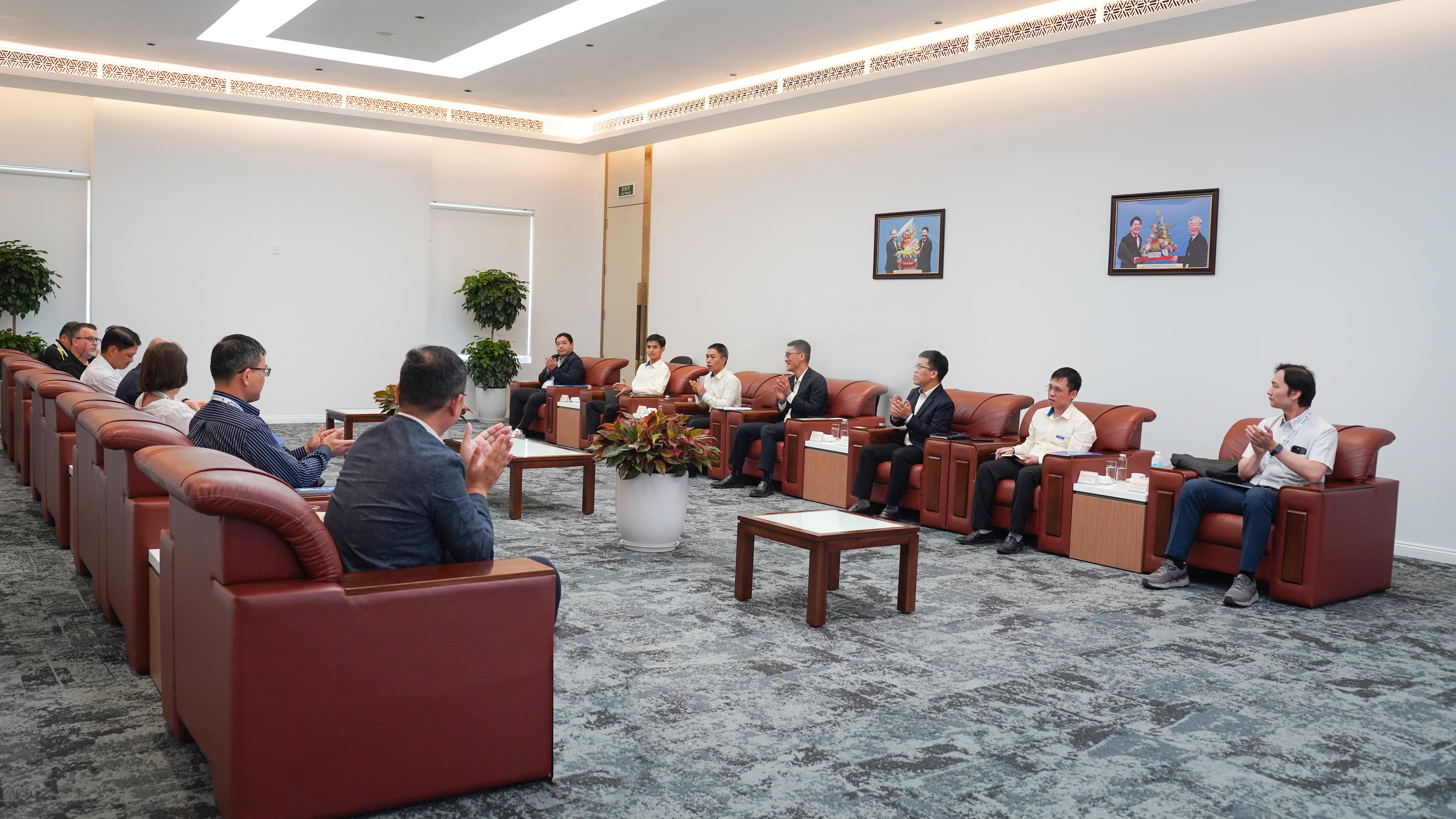 Đoàn đại biểu dự Hội nghị và Triển lãm thép Đông Nam Á 2024 thăm và làm việc tại THACO Chu Lai