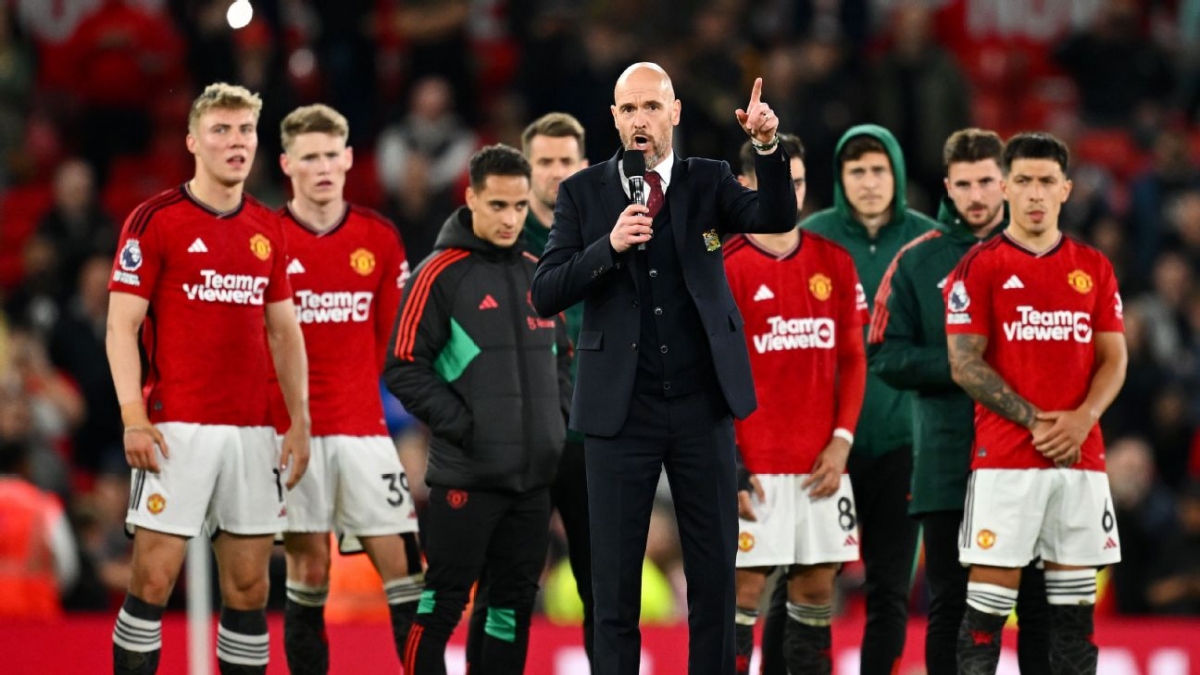 erik ten hag bị la ó khi hứa vô địch fa cup hình ảnh 1 erik ten hag bi la o khi hua vo dich fa cup hinh anh 1