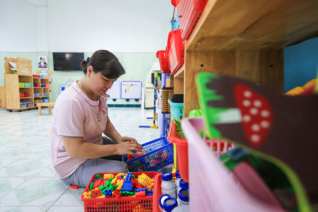 Giáo viên mầm non mong mỏi được về hưu sớm- Ảnh 1. Giáo viên mầm non mong mỏi được về hưu sớm- Ảnh 1.
