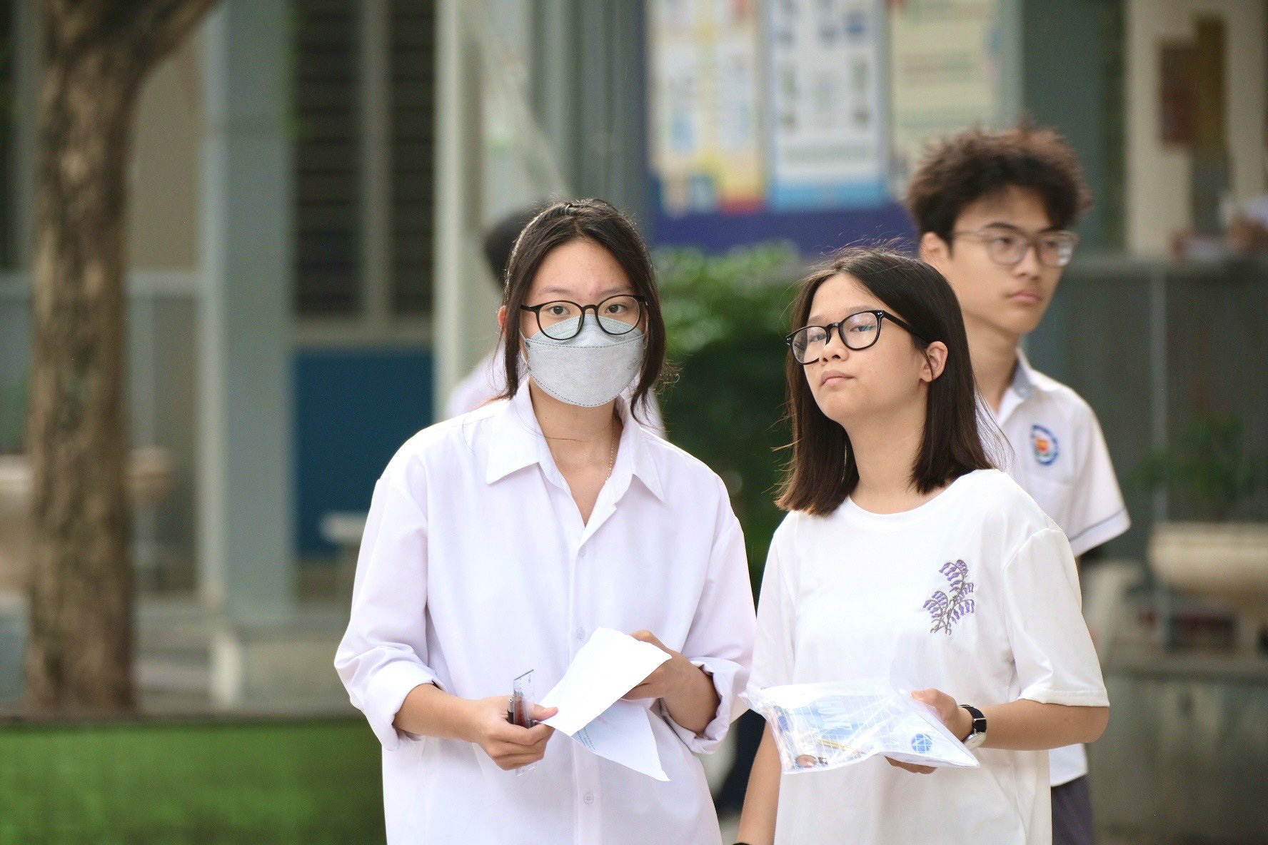Hà Nội công bố số thí sinh đăng ký thi lớp 10 công lập- Ảnh 1. Thí sinh dự thi vào lớp 10 tại Hà Nội năm học 2023-2024 - Ảnh: NGUYÊN BẢO