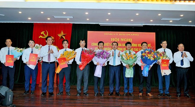 Hải Dương điều động loạt cán bộ chủ chốt các sở, ngành, địa phương