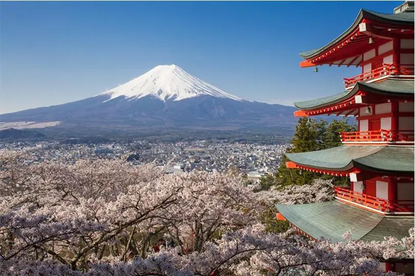 Hình ảnh ngọn núi Phú Sĩ, biểu tượng của Nhật Bản - Ảnh: Klook