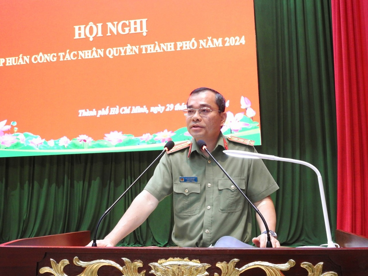 Hội nghị tập huấn công tác nhân quyền thành phố Hồ Chí Minh năm 2024