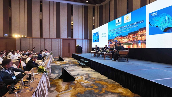 Hhội nghị và triển lãm thép Đông Nam Á 2024 diễn ra tại Cung Hội nghị quốc tế Ariyana Đà Nẵng từ ngày 13 - 15/5. Hhội nghị và triển lãm thép Đông Nam Á 2024 diễn ra tại Cung Hội nghị quốc tế Ariyana Đà Nẵng từ ngày 13 - 15/5.