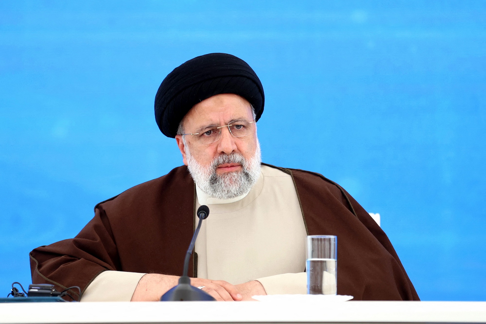 IRNA xác nhận chiếc trực thăng chở Tổng thống Iran gặp 'sự cố' - Ảnh 1. Tổng thống Iran Ebrahim Raisi
