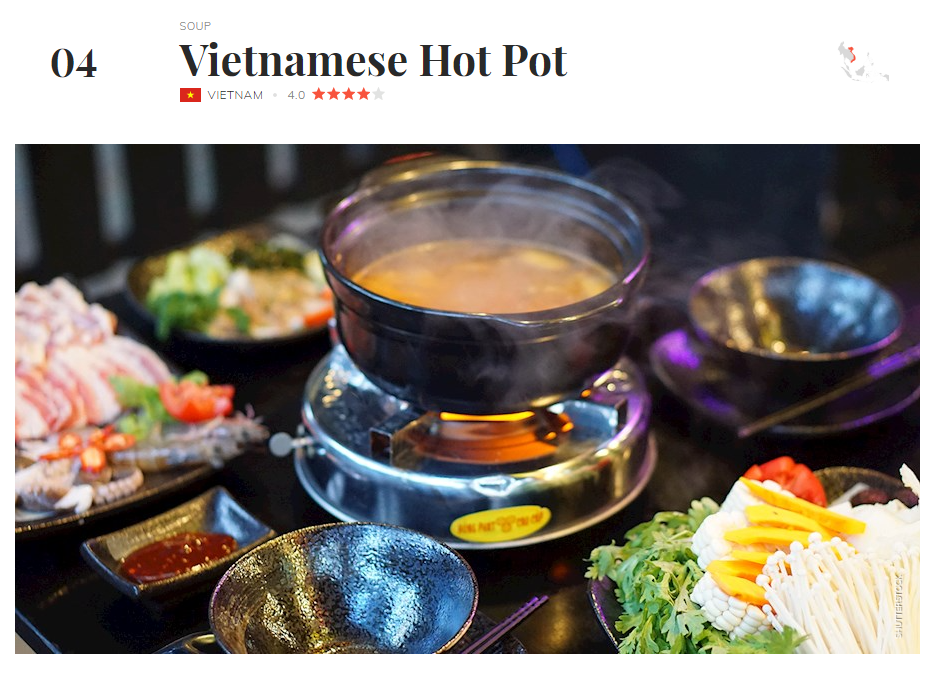 Lẩu bò nhúng giấm và tả pí lù của Việt Nam lọt top 5 món lẩu ngon nhất thế giới- Ảnh 3. Món tả pí lù xếp thứ 4, sau lẩu Tứ Xuyên của Trung Quốc - Ảnh: TasteAtlas