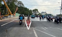 Thông xe cầu vượt tạm thứ 2 ở cửa ngõ Sân bay Tân Sơn Nhất