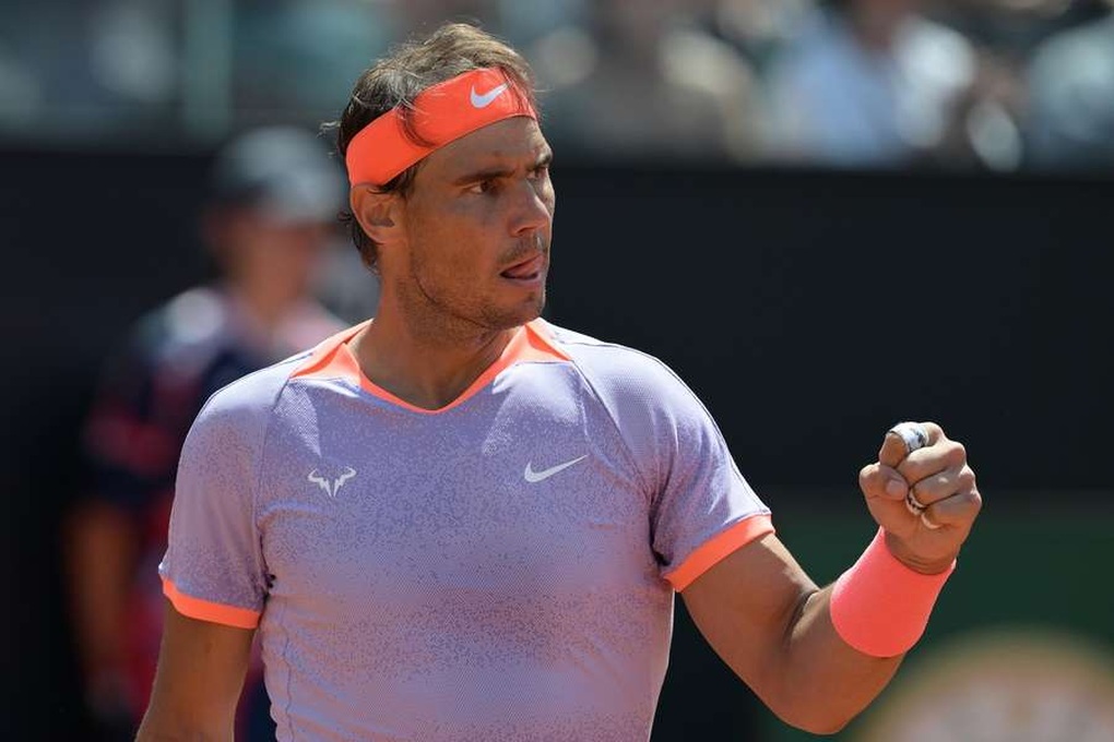 Nadal lội ngược dòng thành công ở trận mở màn Rome Masters - 1 Nadal lội ngược dòng thành công ở trận mở màn Rome Masters - 1