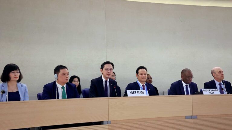 国連人権理事会のUPR作業部会がベトナムのUPRサイクルIV国家報告書を採択