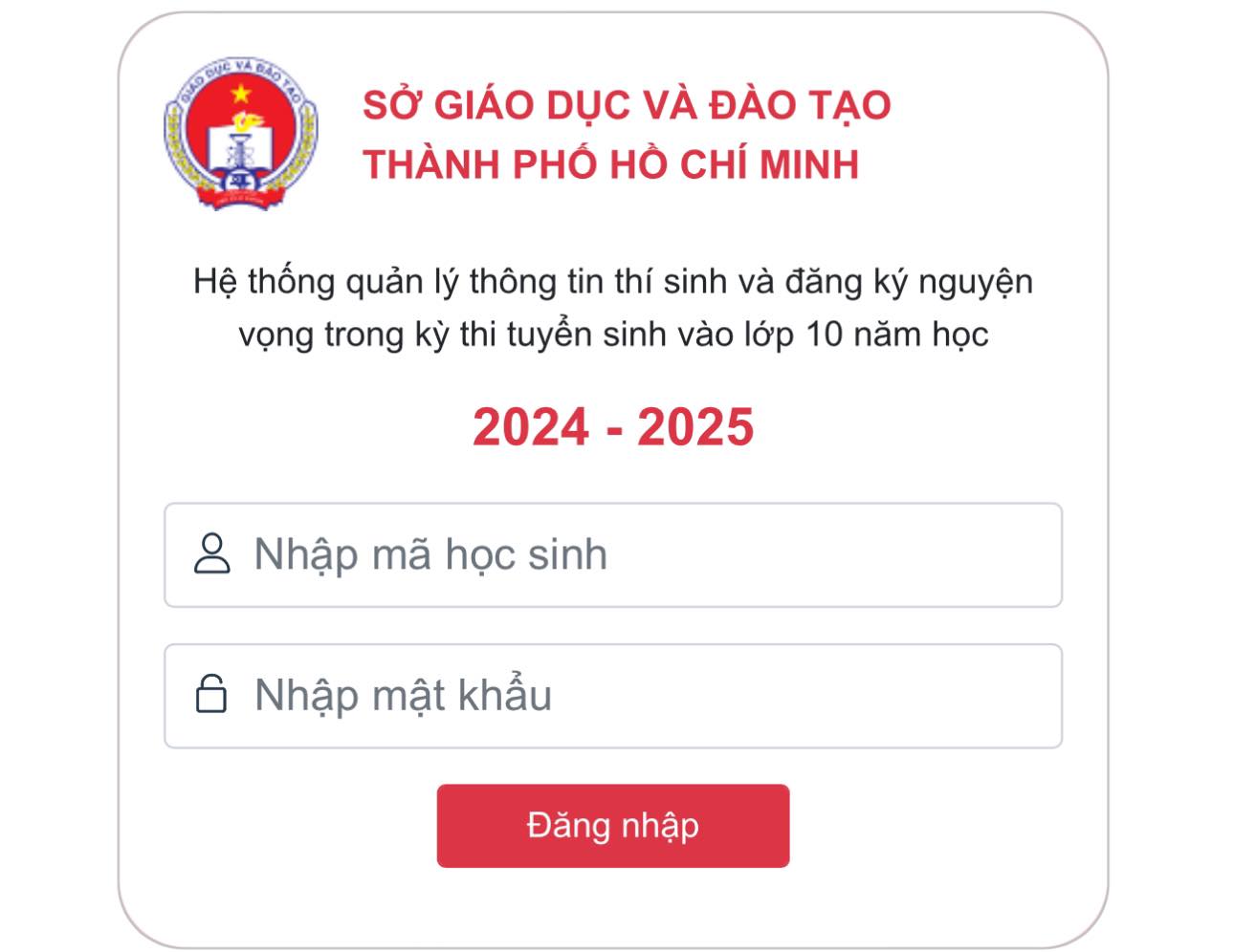 Những lưu ý trước khi đăng ký nguyện vọng lớp 10 tại TP.HCM- Ảnh 1. Trường THCS sẽ cấp tài khoản để phụ huynh học sinh đăng ký nguyện vọng lớp 10 cho con em