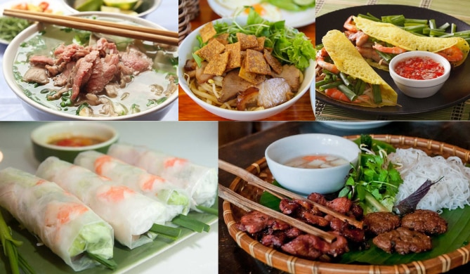 Những món ăn nhất định phải thử khi đến Việt Nam