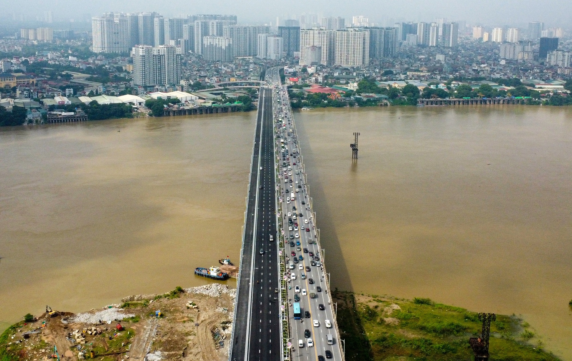 Dự án đầu tư xây dựng cầu Vĩnh Tuy - giai đoạn 2 ở Hà Nội có sự góp mặt của Tập đoàn Thuận An