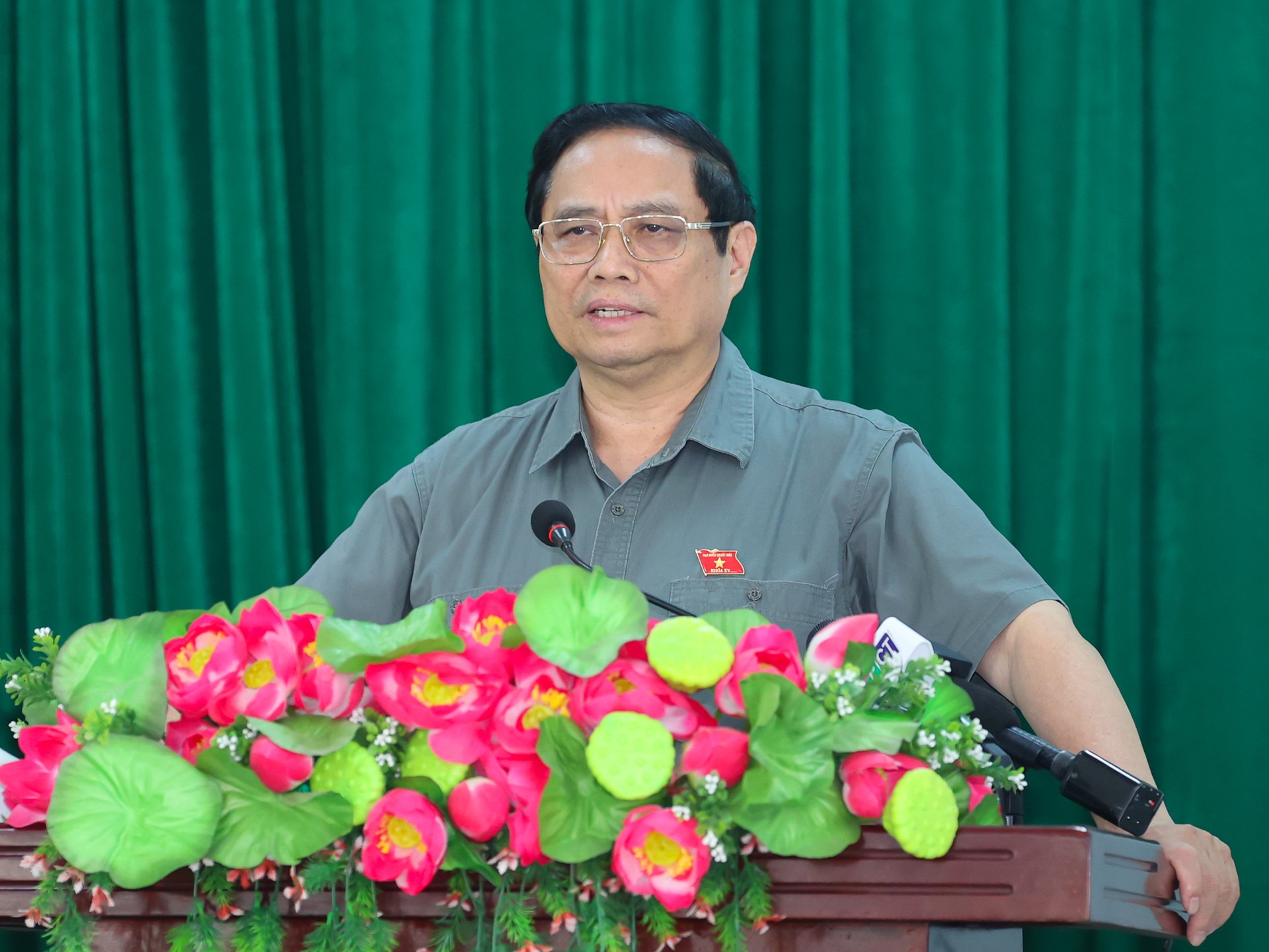 Thủ tướng Phạm Minh Chính tiếp xúc cử tri trước kỳ họp Quốc hội- Ảnh 1.
