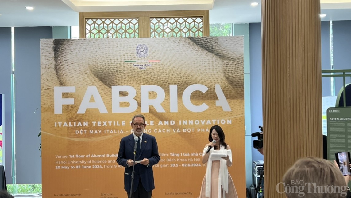 Triển lãm Fabrica: Kết nối thúc đẩy thương mại song phương từ ngành dệt may Việt Nam - Italia