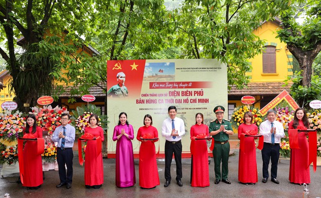 Trưng bày Chiến thắng lịch sử Điện Biên Phủ - Bản hùng ca thời đại Hồ Chí Minh - Ảnh 1.