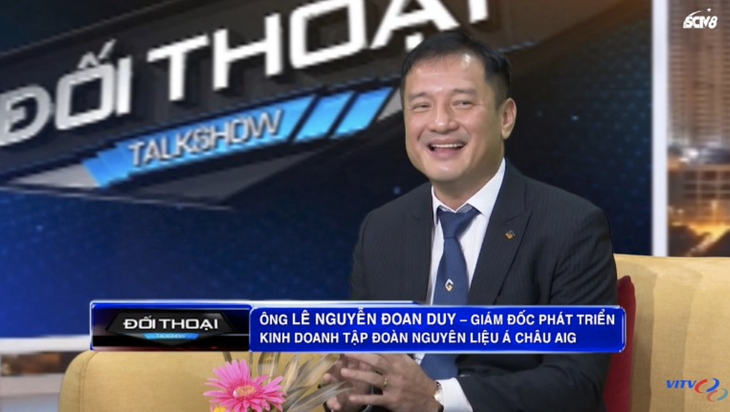 Vừa giảng viên vừa là doanh nhân: Có thể sắm tốt hai vai?- Ảnh 1. PGS.TS Lê Nguyễn Đoan Duy, trưởng khoa công nghệ thực phẩm Trường đại học Công Thương TP.HCM, tham gia chương trình