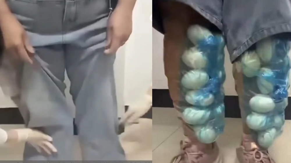 Phát hiện nữ du khách có dáng đi lạ, hải quan chặn lại kiểm tra: Vừa kéo ống quần lên, ai thấy cũng sốc! - Ảnh 1. Phát hiện nữ du khách có dáng đi lạ, hải quan chặn lại kiểm tra: Vừa kéo ống quần lên, ai thấy cũng sốc! - Ảnh 1.