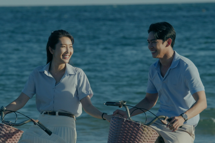 Thúy Ngân và Võ Cảnh trong phim 7 năm chưa cưới sẽ chia tay - Ảnh: ĐPCC Thúy Ngân và Võ Cảnh trong phim 7 năm chưa cưới sẽ chia tay - Ảnh: ĐPCC