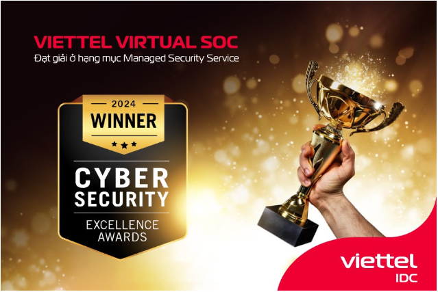 Viettel IDC xuất sắc giành giải thưởng quốc tế về an toàn thông tin Viettel IDC xuất sắc giành giải thưởng quốc tế về an toàn thông tin