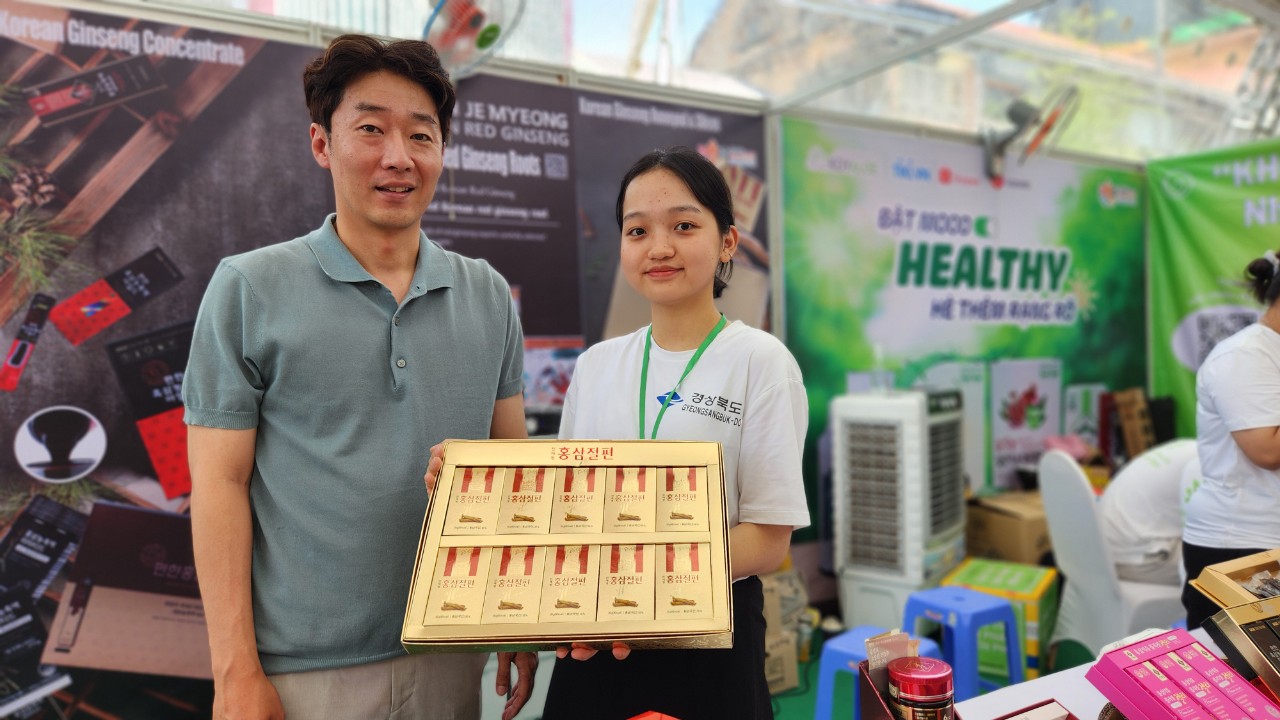 Ấn tượng tỏi, sâm Hàn Quốc tại lễ hội Ấn tượng tỏi, sâm Hàn Quốc tại lễ hội