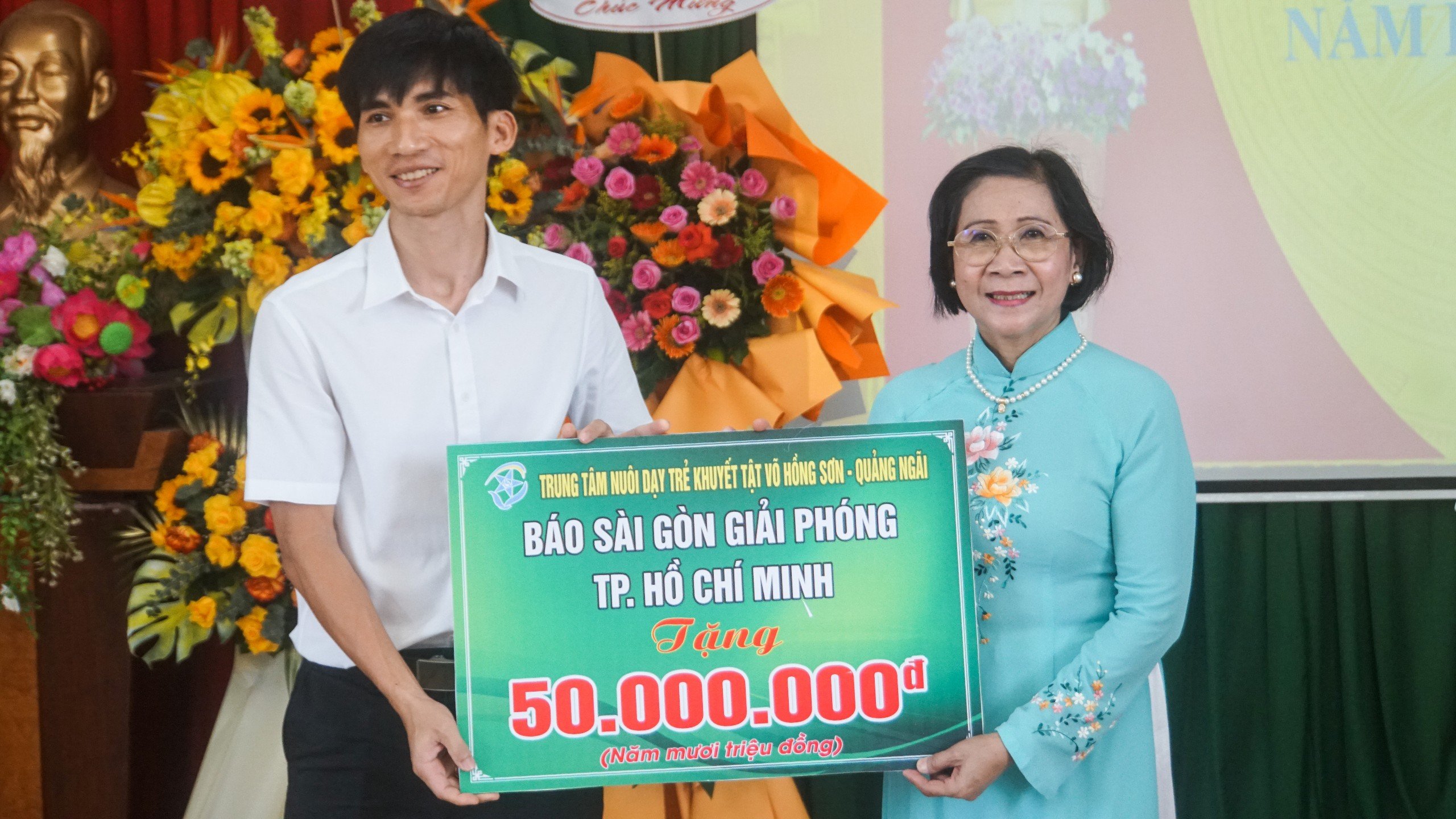 Có một ngôi trường đặc biệt mang tên Võ Hồng Sơn- Ảnh 3. Có một ngôi trường đặc biệt mang tên Võ Hồng Sơn- Ảnh 3.