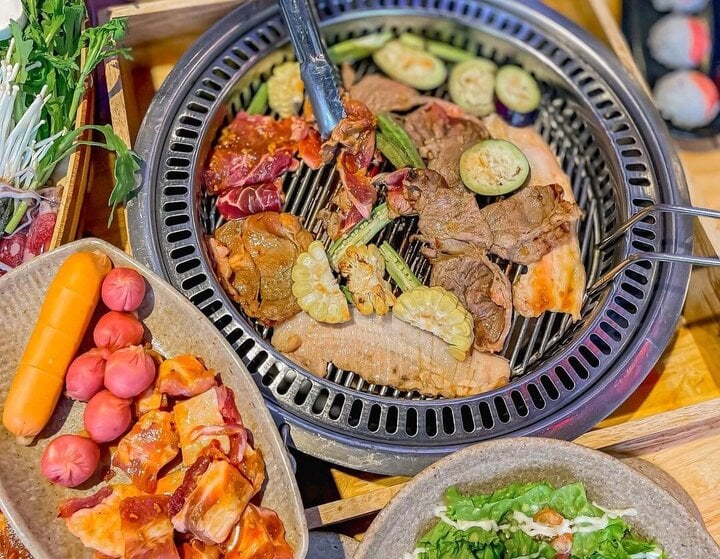 Quán Buffe nướng ngon rẻ ở Đà Nẵng - Ảnh 3. buffet nướng Đà Nẵng