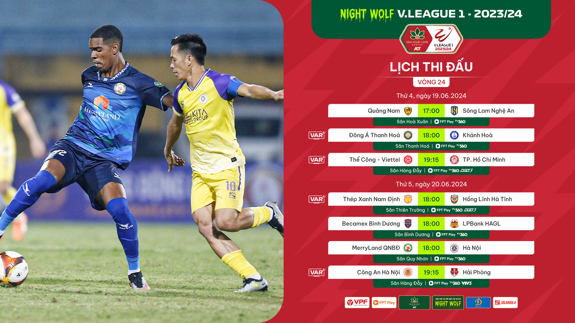 Lịch thi đấu, trực tiếp vòng 24 V-League hôm nay: Nảy lửa Quảng Nam đấu SLNA, trọng tài ngoại- Ảnh 6. Lịch thi đấu, trực tiếp vòng 24 V-League hôm nay: Nảy lửa Quảng Nam đấu SLNA, trọng tài ngoại- Ảnh 6.
