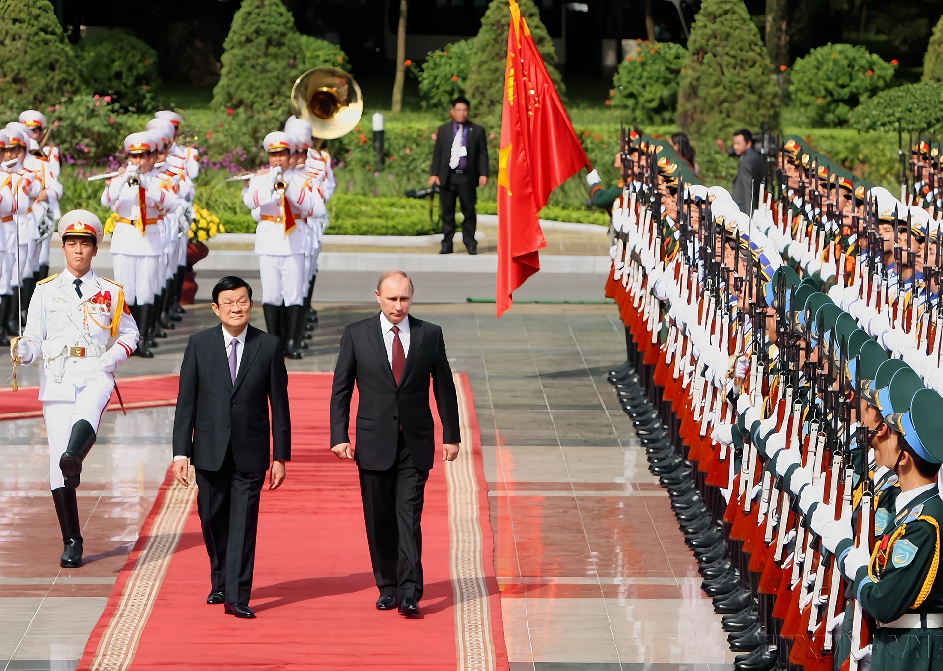 Nhìn lại 4 chuyến thăm của Tổng thống Putin tới Việt Nam- Ảnh 5. Nhìn lại 4 chuyến thăm của Tổng thống Putin tới Việt Nam- Ảnh 5.