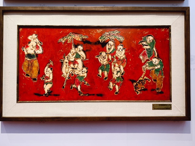 Khoác lên tranh dân gian một "diện mạo mới" - Ảnh 2. Khoác lên tranh dân gian một "diện mạo mới" - Ảnh 2.