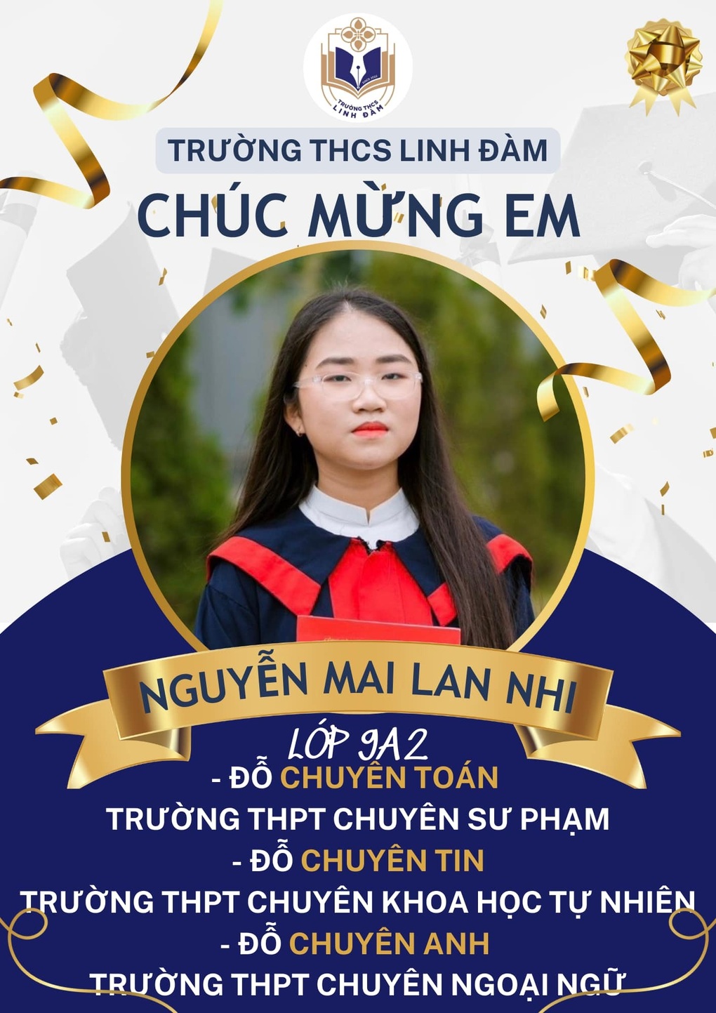 Nữ sinh trường làng đỗ chuyên Anh, toán, tin của 3 trường chuyên lớn - 2 Nữ sinh trường làng đỗ chuyên Anh, toán, tin của 3 trường chuyên lớn - 2