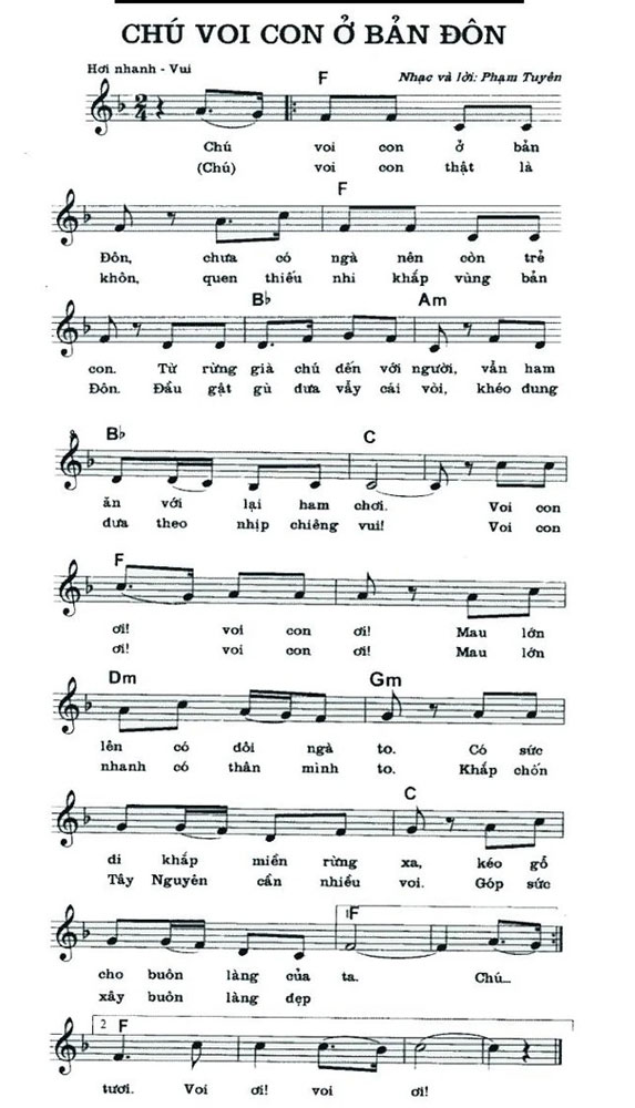 Ca khúc thiếu nhi “Chú voi con ở Bản Đôn” do nhạc sĩ Phạm Tuyên sáng tác, đang trở nên ồn ào vì xuất hiện nhiều bản phái sinh. Ảnh: TƯ LIỆU Ca khúc thiếu nhi “Chú voi con ở Bản Đôn” do nhạc sĩ Phạm Tuyên sáng tác, đang trở nên ồn ào vì xuất hiện nhiều bản phái sinh. Ảnh: TƯ LIỆU