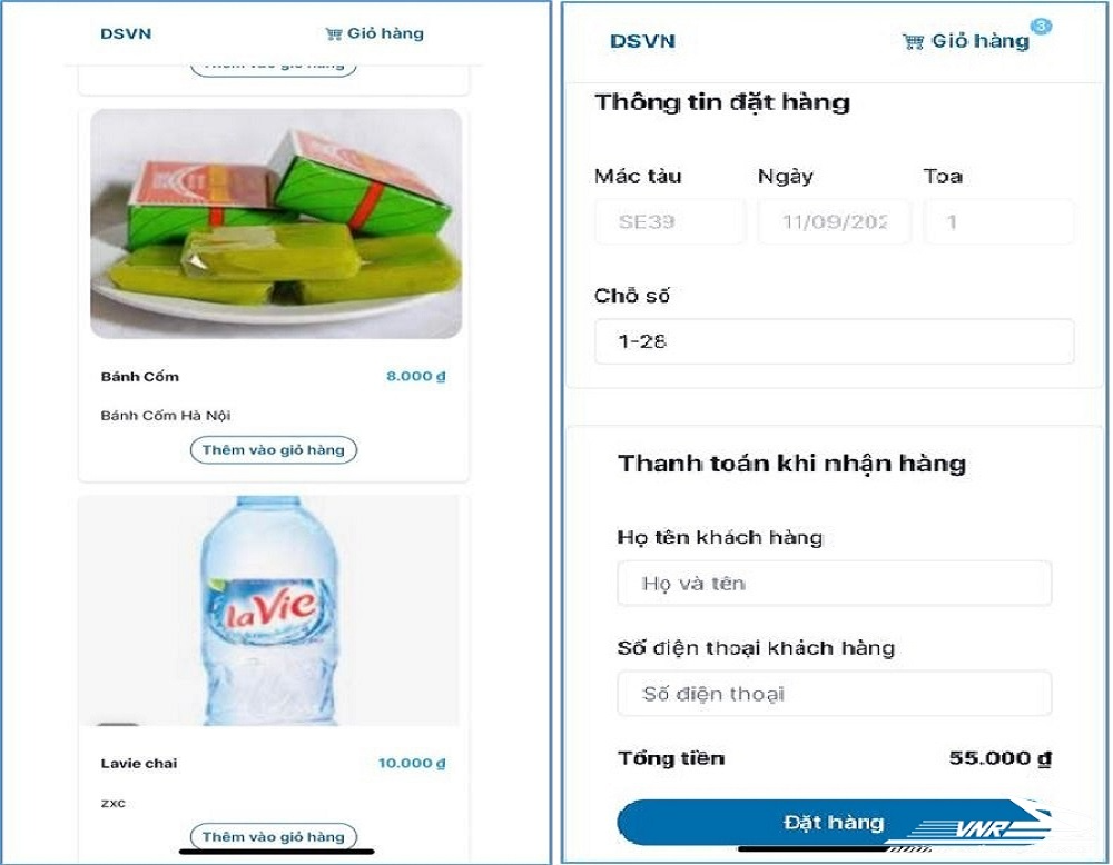 Từ 15/9, khách đi tàu có thể quét mã QR, đặt mua đặc sản vùng miền - Ảnh 2. Từ 15/9, khách đi tàu có thể quét mã QR, đặt mua đặc sản vùng miền - Ảnh 2.