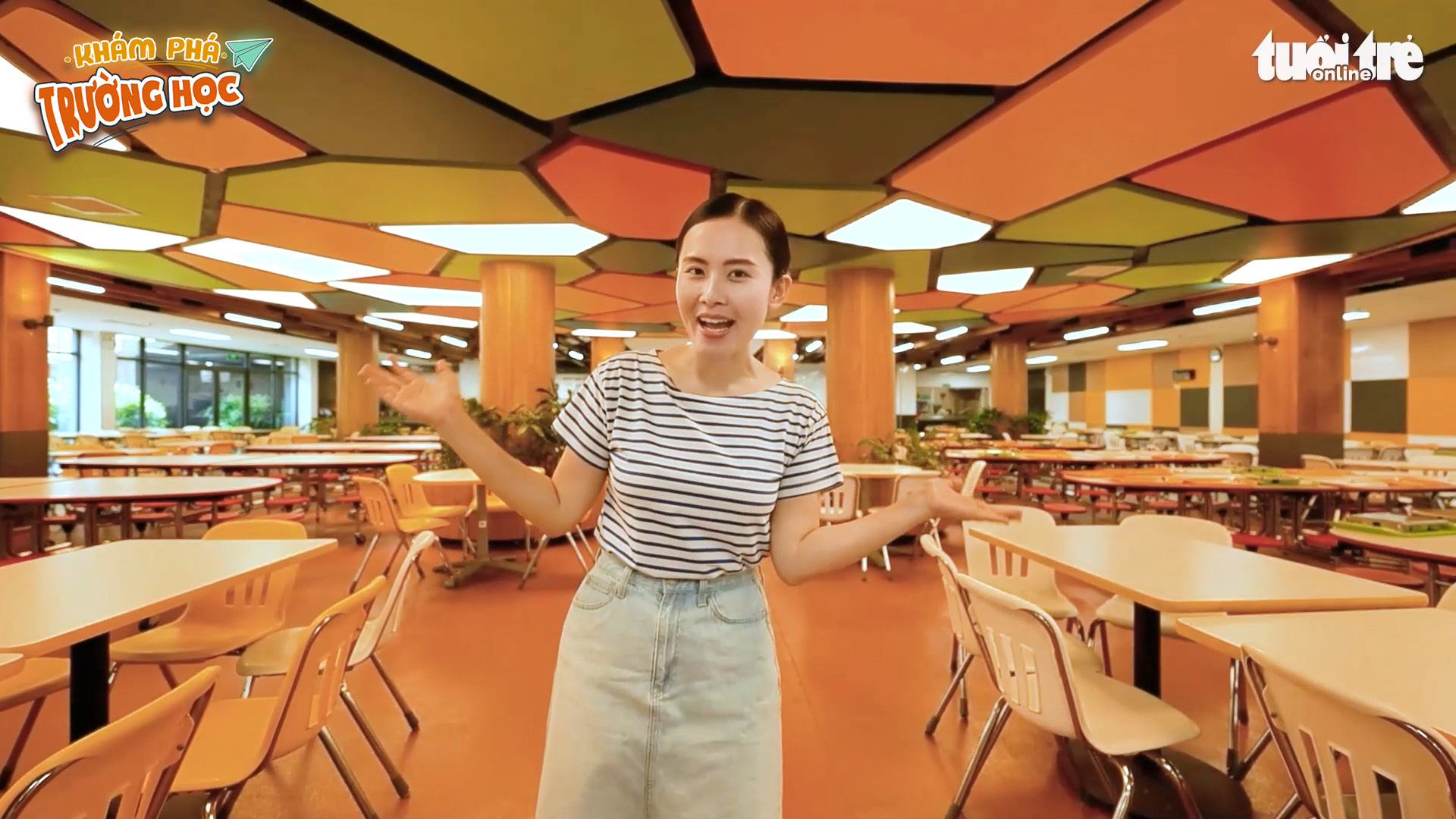 19h tối nay 24-6: EMASI Nam Long lên sóng Khám phá trường học- Ảnh 6. MC Hồng Loan sẽ dẫn dắt số phát sóng chương trình tối nay