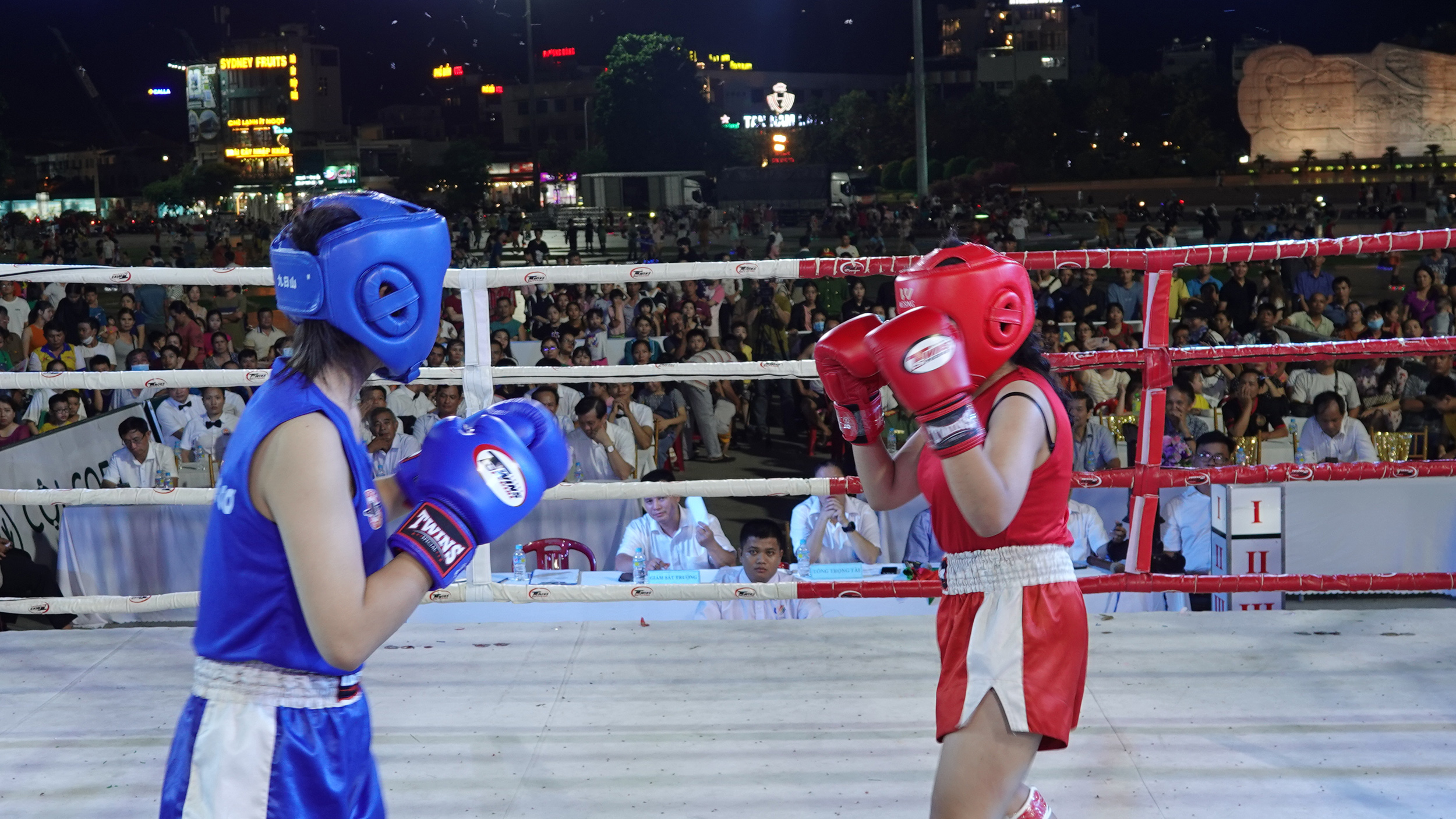 Sôi nổi giải vô địch trẻ kickboxing tỉnh Bình Định- Ảnh 2. Sôi nổi giải vô địch trẻ kickboxing tỉnh Bình Định- Ảnh 2.
