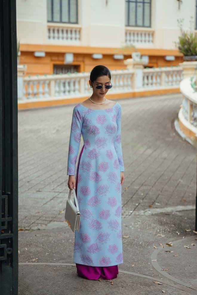Áo dài cách tân vừa quý phái, hiện đại vừa chẳng lo nắng nóng ngày hè- Ảnh 6. Áo dài cách tân vừa quý phái, hiện đại vừa chẳng lo nắng nóng ngày hè- Ảnh 6.