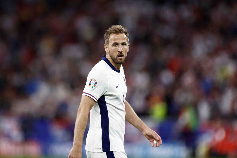 Harry Kane không để lại nhiều ấn tượng sau 2 trận đấu tại EURO 2024. Ảnh: AFP