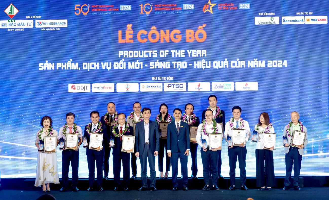 CC1 vào top 10 doanh nghiệp sáng tạo và kinh doanh hiệu quả ngành BĐS - xây dựng- Ảnh 4. Nhà máy Nhiệt điện QT1 đạt giải Products