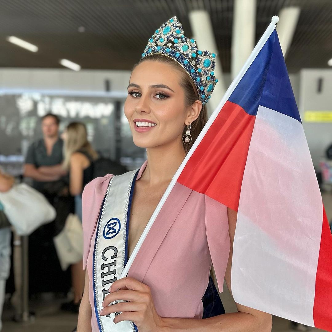 Hoa hậu Mai Phương vừa đến Ấn Độ thi Miss World lần thứ 71, dàn đối thủ Hoa hậu Mai Phương vừa đến Ấn Độ thi Miss World lần thứ 71, dàn đối thủ