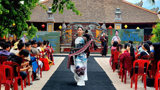 "Áo dài đương đại – Ba miền hội tụ" - Ảnh 7. "Áo dài đương đại – Ba miền hội tụ" - Ảnh 7.