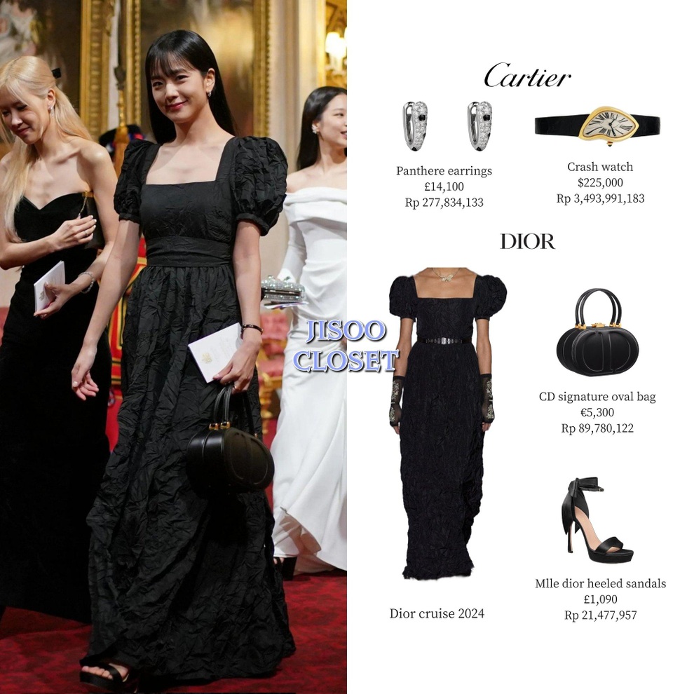 Jisoo luôn diện đồ đắt đỏ tại sự kiện, có lần đeo vòng trị giá 1 triệu USD - 6 Jisoo luôn diện đồ đắt đỏ tại sự kiện, có lần đeo vòng trị giá 1 triệu USD - 6