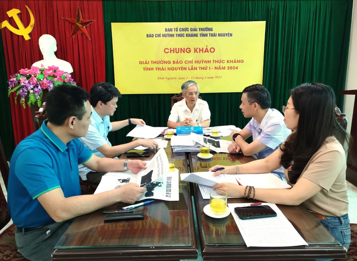 37 tac pham doat giai thuong bao chi huynh thuc khang tinh thai nguyen lan thu i nam 2024 hinh 1