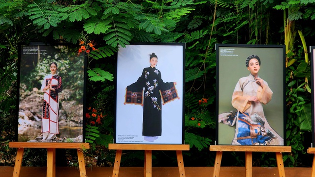 "Áo dài đương đại – Ba miền hội tụ" - Ảnh 1. "Áo dài đương đại – Ba miền hội tụ" - Ảnh 1.