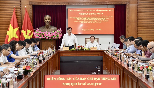 Bộ VHTTDL tiếp tục triển khai đồng bộ, quyết liệt các văn bản của Đảng về phát triển văn hoá, văn nghệ - Ảnh 1. Bộ VHTTDL tiếp tục triển khai đồng bộ, quyết liệt các văn bản của Đảng về phát triển văn hoá, văn nghệ - Ảnh 1.