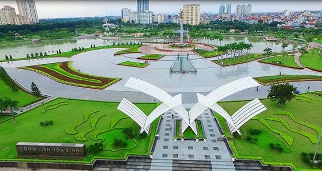 Check-in những công viên xanh mát tại Hà Nội- Ảnh 1. Check-in những công viên xanh mát tại Hà Nội- Ảnh 1.