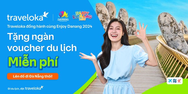 Đà Nẵng hợp tác Traveloka kích cầu du lịch “Enjoy Da Nang 2024” - Ảnh 1. Đà Nẵng hợp tác Traveloka kích cầu du lịch “Enjoy Da Nang 2024” - Ảnh 1.
