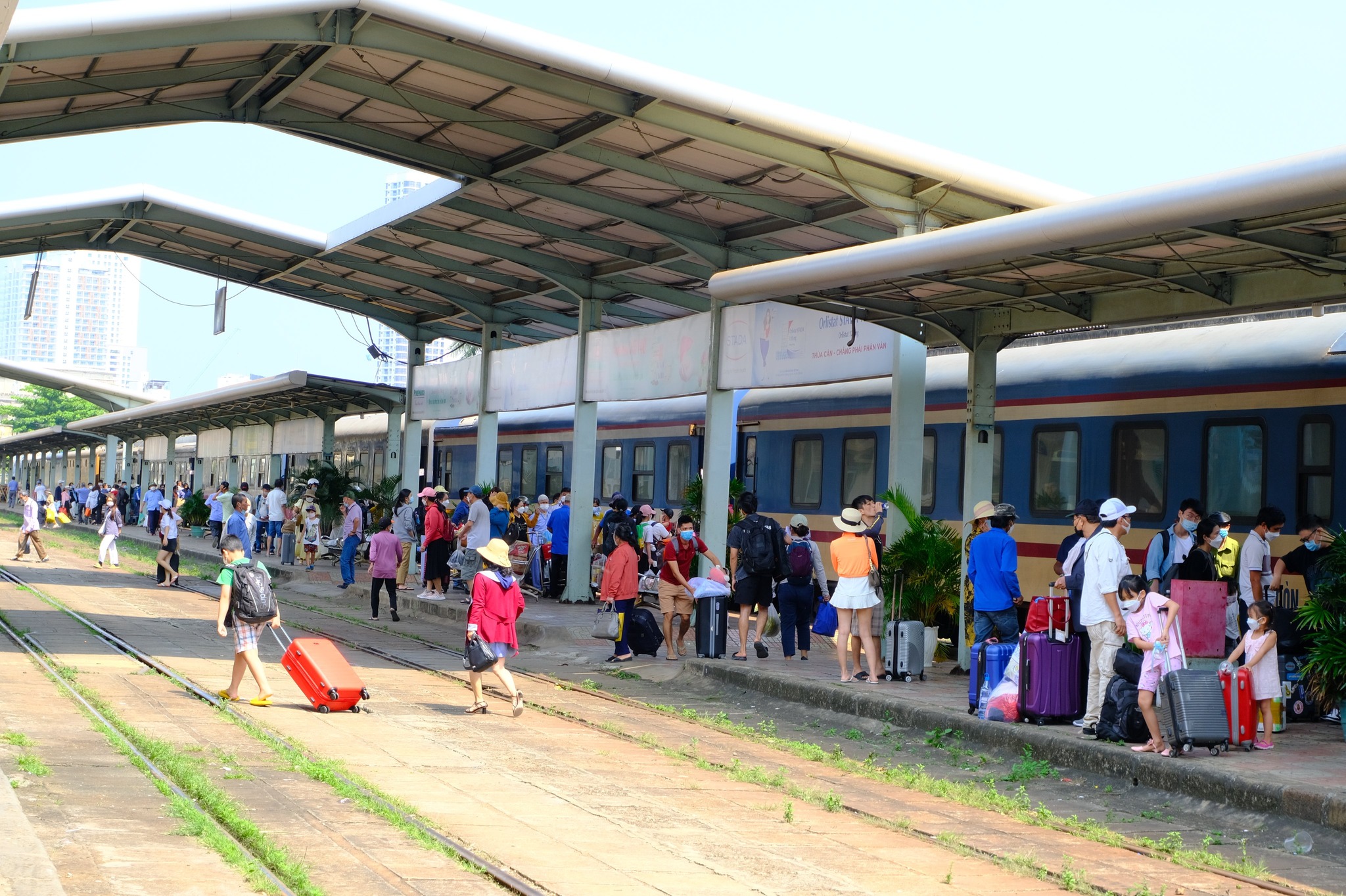 Đường sắt tăng hàng chục chuyến tàu TP.HCM đi Nha Trang, Quy Nhơn- Ảnh 1. Đường sắt tăng hàng chục chuyến tàu TP.HCM đi Nha Trang, Quy Nhơn- Ảnh 1.