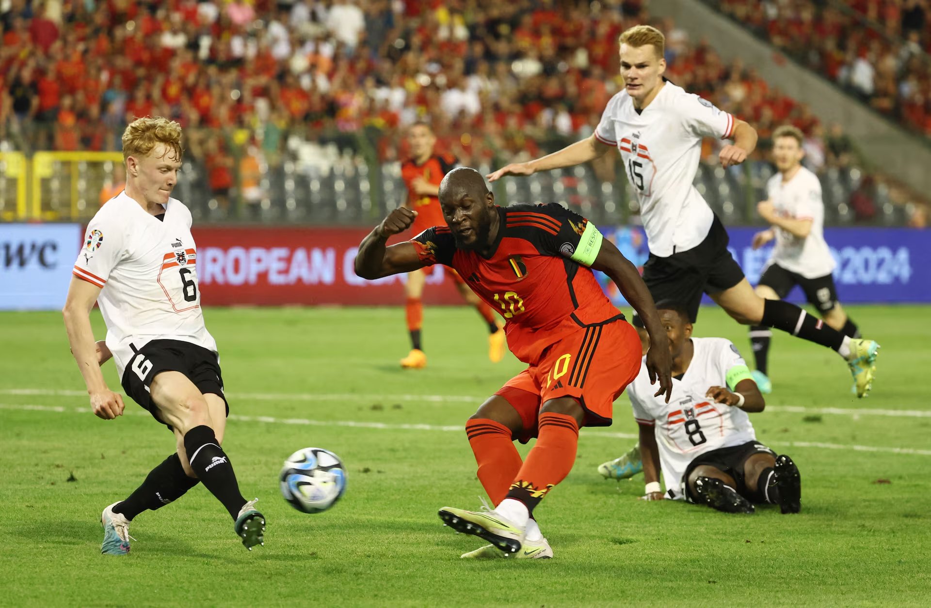 EURO 2024: Có một Lukaku rất khác ở đội tuyển Bỉ- Ảnh 1. EURO 2024: Có một Lukaku rất khác ở đội tuyển Bỉ- Ảnh 1.