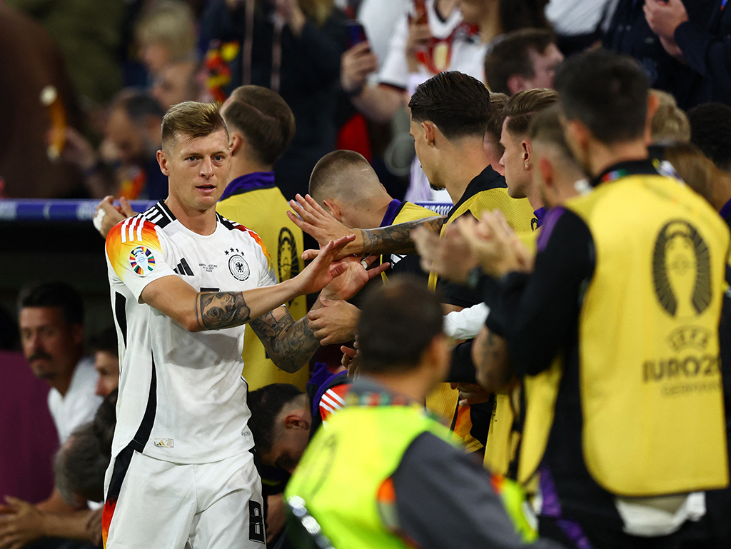 EURO 2024: Những kỷ lục của Toni Kroos và đội tuyển Đức- Ảnh 1. EURO 2024: Những kỷ lục của Toni Kroos và đội tuyển Đức- Ảnh 1.